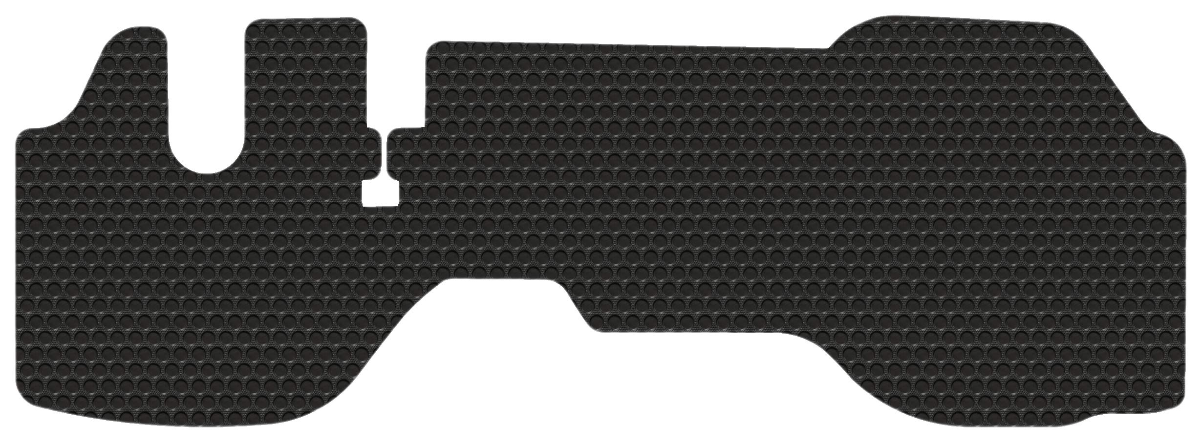 Lloyd Mats Black Rubber Floor Mat Compatible with Isuzu 2007-2023 NPR(and-HD) NQR NRR - All Diesel ONLY Models