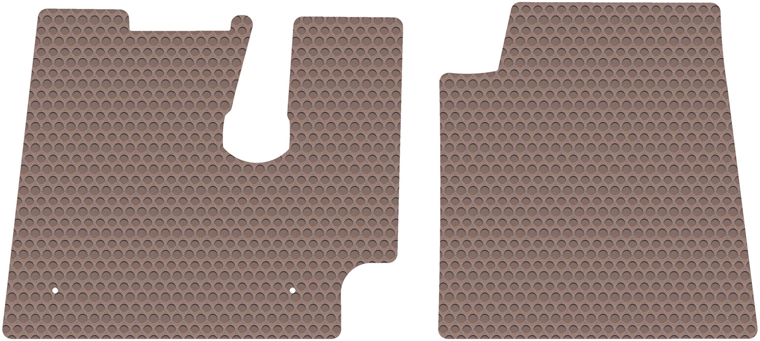 Lloyd Mats All-Weather Rubber Floor Mats Compatible with Kenworth T600 660 800 W900 C500 Fits from July 2005-2020 - Pick Black Gray or Tan