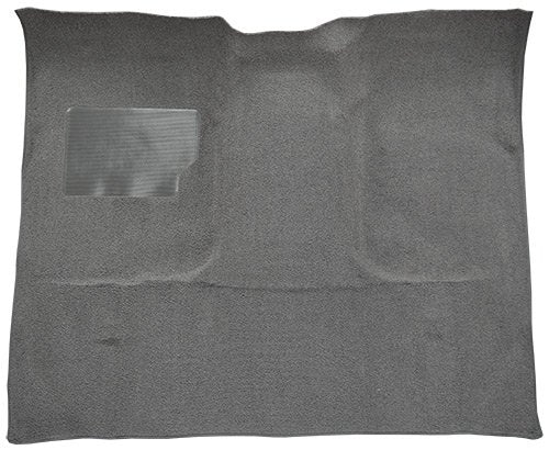 Replacement Auto Carpet Floor Liner - Molded Loop - fits 1965-1972 Ford F-100 Regular Cab 2WD Automatic 3 Speed w/Gas Tank in Cab Column Shift (Red)