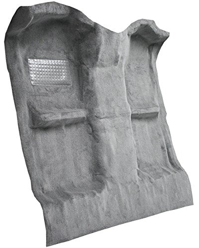 Replacement Auto Carpet Floor Liner - Molded Cutpile - fits 2002-2008 Dodge Ram 1500 Regular Cab Automatic Manual 2wd and 4wd (Opal)