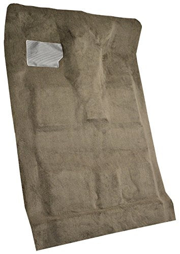 Replacement Auto Carpet Floor Liner - Molded Cutpile - fits 1999-2007 Ford F-250 Super Duty 4 Door Crew Cab Automatic (Silver)