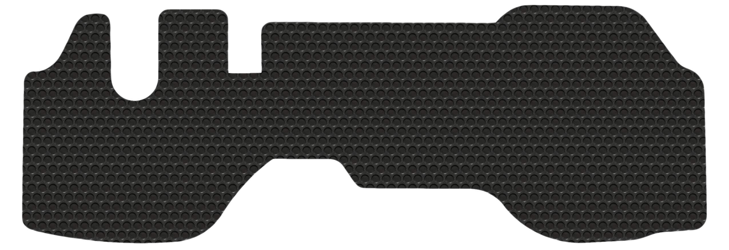 Lloyd Mats Black Rubber Floor Mat Compatible with Isuzu Gasoline Model Trucks 2008-2023 NPR & NPR-HD