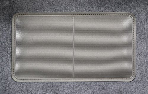 Replacement Auto Carpet Floor Liner - Molded Cutpile - fits 2005-2015 Toyota Tacoma Double Cab 4DR 2wd and 4wd (Mist Gray)