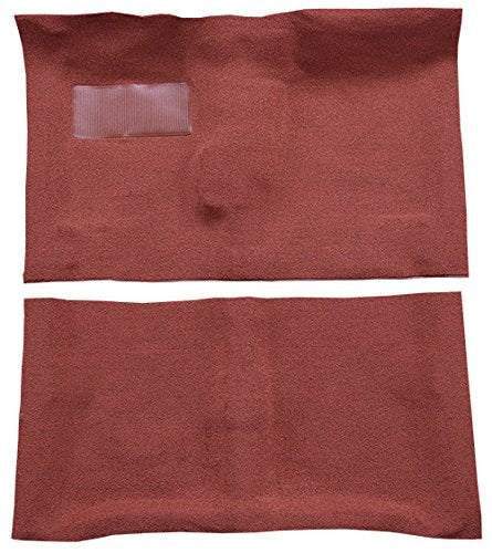 Replacement Auto Carpet Floor Liner - Molded Loop - fits 1964-1967 Chevrolet Chevelle 2 Door 4 Speed Manual Bucket Seat (Medium Saddle)