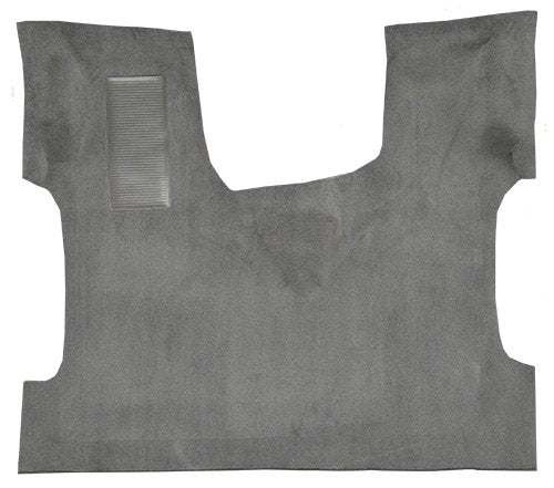 Auto Carpet Floor Liner - Passenger Area - Molded Cutpile - fits 1992-1996 Ford E-150 Econoline - fits Gas or Diesel (Black)