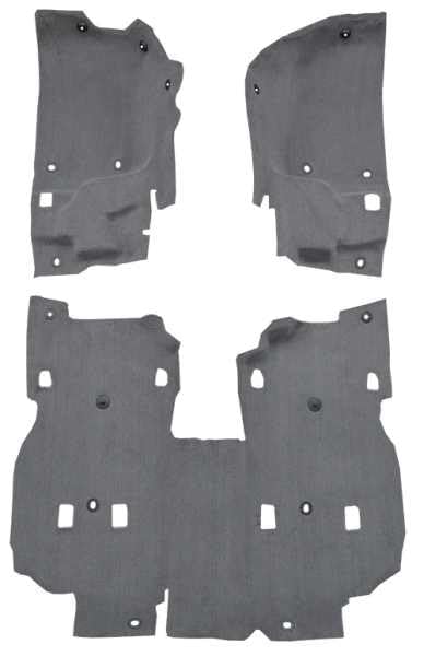Automotive Carpet Compatible with 2018 to 2021 Jeep Wrangler, Passenger Area, 4 Door, JL