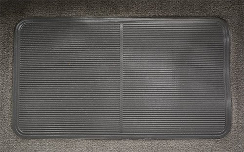 Replacement Auto Carpet Floor Liner - Molded Cutpile - fits 1995-2004 Toyota Tacoma Regular Cab 2wd and 4wd (Mist Gray)