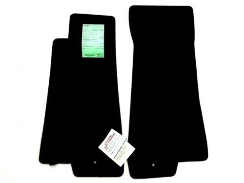 Lloyd Mats Compatible with Jaguar XK8- Carpet Floor Mats Black Front Fits 1997-2006 (with 1 Grommet on Each Mat)