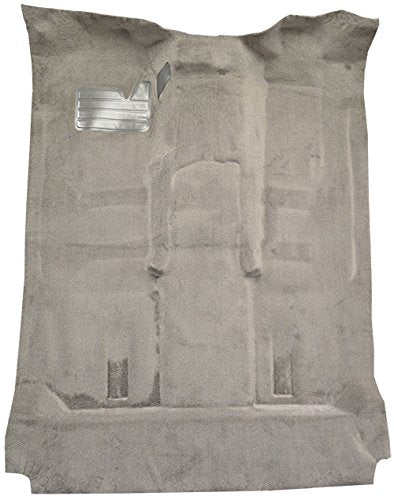 Auto Carpet Floor Liner - Passenger Area - Molded Cutpile - fits 1995-1999 Chevrolet Tahoe 2 Door with Heat Vents (Antelope/Light Neutral)