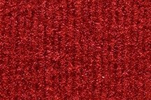 Auto Carpet Floor Liner - Passenger Area - Molded Cutpile - fits 1985-1992 Chevrolet Camaro with Console (Flame Red)