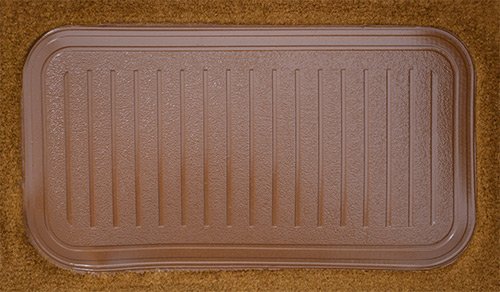 Replacement Auto Carpet Floor Liner - Molded Cutpile - fits 1984-1988 Toyota Pickup Regular Cab 2wd and 4wd (Medium Gray)