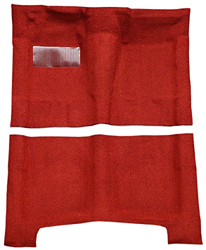 Replacement Auto Carpet Floor Liner - Molded Loop - fits 1965-1970 Chevrolet Impala 2 Door 4 Speed Manual with Console (Fawn Sandalwood)