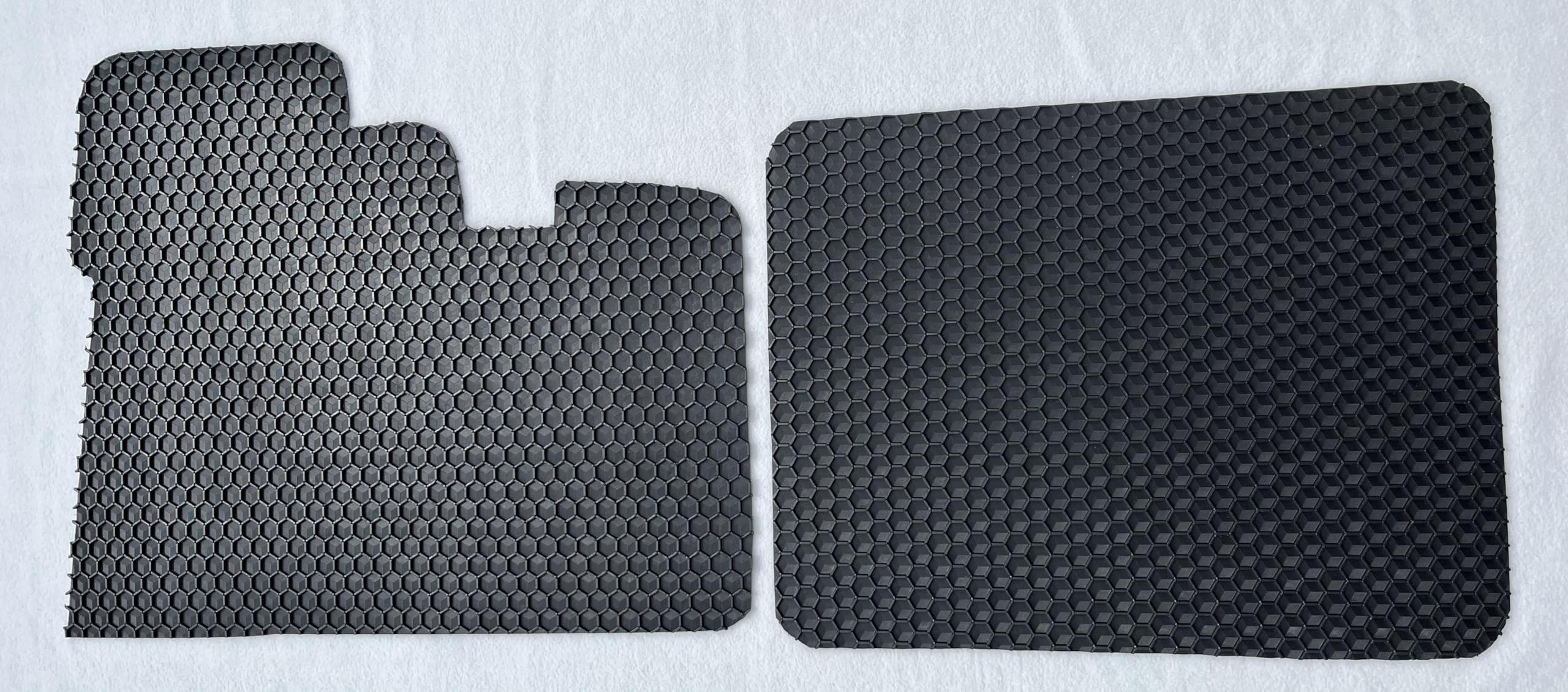 Generic Custom Fits Peterbilt Truck Models 2003 and Older - 335 357 375 377 378 379 385 567 -Black All-Weather Rubber Floor Mats 2 Piece Front, HONEY3000A
