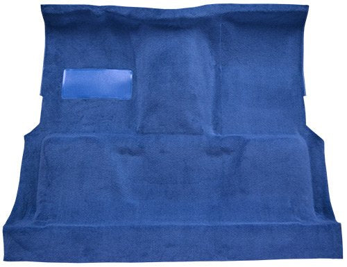 Replacement Auto Carpet Floor Liner - Molded Cutpile - fits 1975-1980 Chevrolet C10 Regular Cab 2WD 4 Speed Manual Floor Shift (Black)