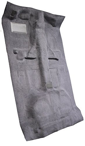 Replacement Auto Carpet Floor Liner - Molded Cutpile - fits 2001-2004 Toyota Tacoma 4 Door Double Cab (Mist Gray)