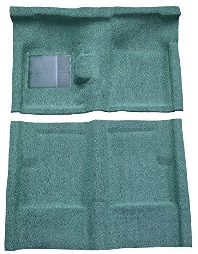 ACC Carpet Kit Compatible with 1960 to 1965 Ford Falcon, 2 Door Sedan 4 Speed (501-Black 80/20 Loop)