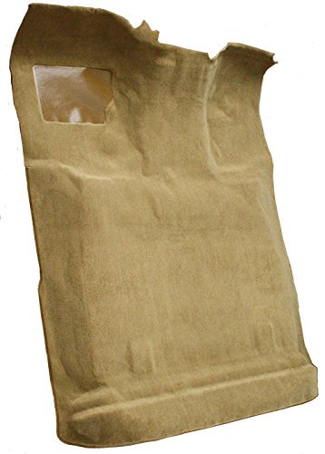 Replacement Auto Carpet Floor Liner - Molded Cutpile - fits 1980-1996 Ford F-150 Extended Cab 2WD Automatic Gas (Black)