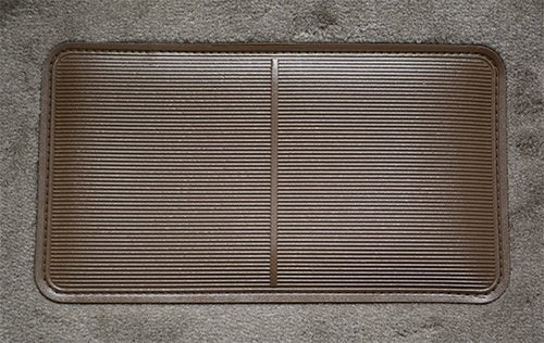 Replacement Auto Carpet Floor Liner - Molded Cutpile - fits 2000-2004 Nissan Frontier Crew Cab Automatic Manual Pickup (Black)