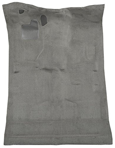 Replacement Auto Carpet Floor Liner - Molded Cutpile - fits 1994-2004 Chevrolet S10 Extended Cab Automatic Manual 2wd and 4wd (Medium Gray)