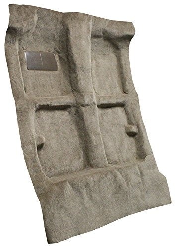 Replacement Auto Carpet Floor Liner - Molded Cutpile - fits 2003-2008 Toyota Corolla 4 Door (Medium Sand Gray/Neutral)