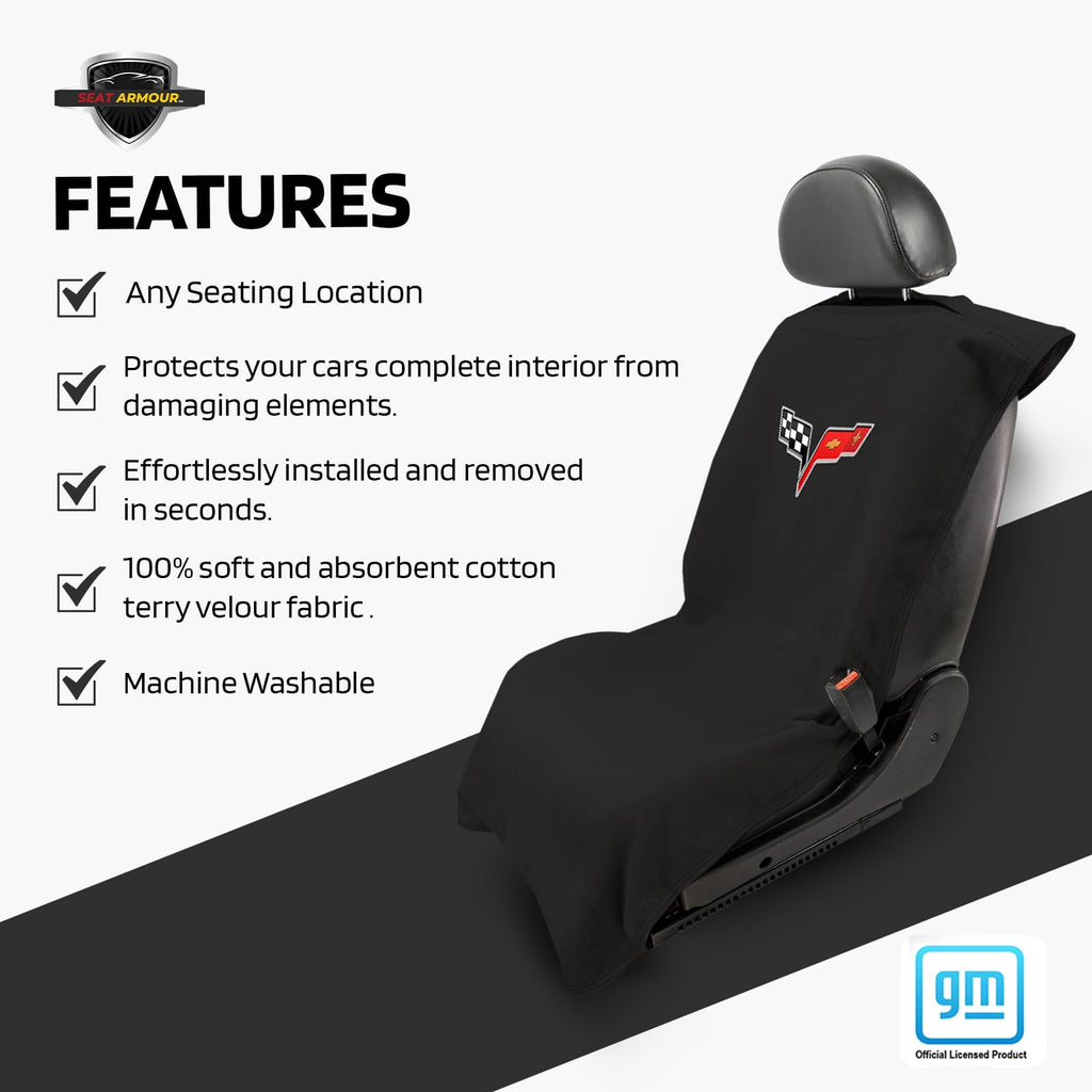 Seat Armour Towel Seat Cover and Protector for Corvette C8