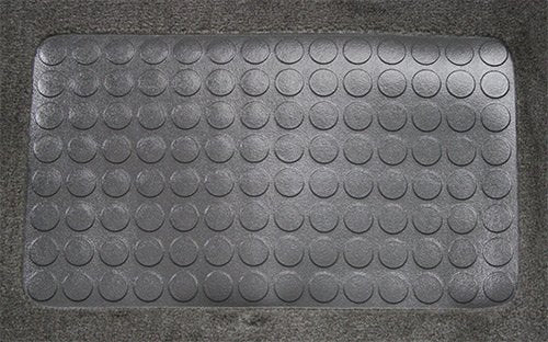 Replacement Auto Carpet Floor Liner - Molded Cutpile - fits 1994-1997 Dodge Ram 3500 Extended Cab 2wd and 4wd (Black)