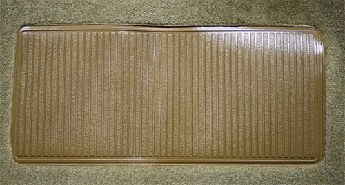 Replacement Auto Carpet Floor Liner - Molded Cutpile - fits 1981-1986 Chevrolet C20 Regular Cab 2WD 4 Speed Manual Floor Shift (Charcoal)