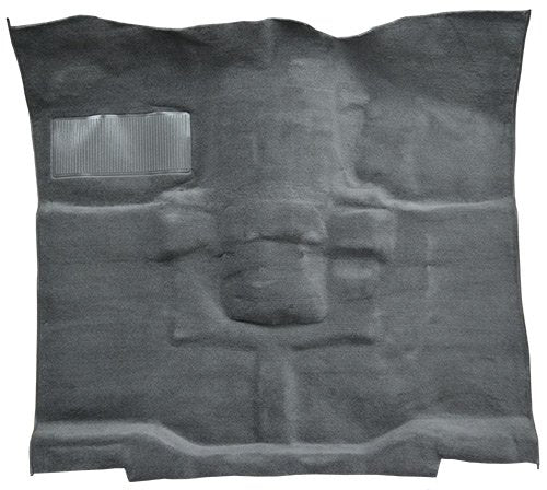 Auto Carpet Floor Liner - Passenger Area - Molded Cutpile - fits 1976-1986 Jeep CJ7 (Graphite)