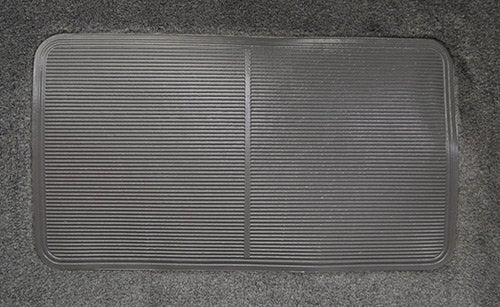 Replacement Auto Carpet Floor Liner - Molded Cutpile - fits 2007-2014 Chevrolet Silverado 2500 HD Extended Cab Automatic Manual 2wd and 4wd (Black)