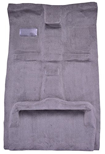 Replacement Auto Carpet Floor Liner - Molded Cutpile - fits 2005-2010 Dodge Dakota Crew Cab Quad Cab (Silver Fern)