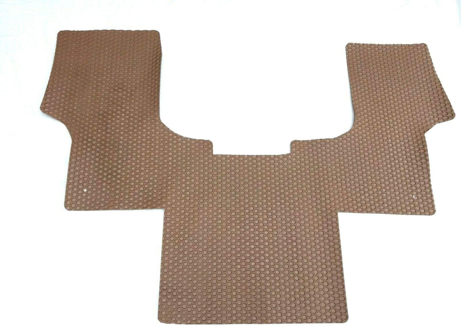 Lloyd Mats Compatible with GMC Savana Van 2003-2021 1 Piece Rubber Front Floor Mat - Tan, GRAYEXPRESS1
