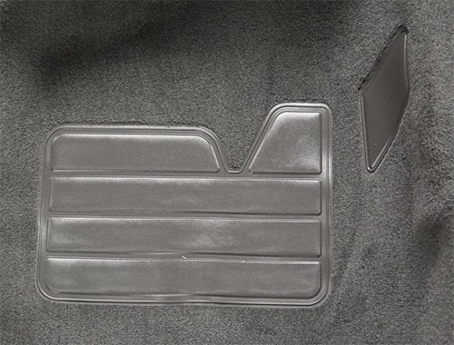 Aftermarket Mats Compatible with 2004 to 2012 Chevrolet Colorado Carpet Custom Molded Replacement Kit, Crew Cab 2 or 4 Wheel Drive (8075-Medium Grey Plush Cut Pile)