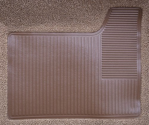 Complete Carpet Flooring Molded Loop fits 1973-1973 Chevrolet Nova 2 Door 4 Speed Manual without Console (Red)