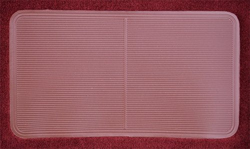 Replacement Auto Carpet Floor Liner - Molded Cutpile - fits 1983-1995 Ford Ranger Regular Cab 2wd and 4wd (Oxblood)