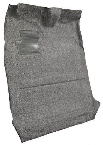Replacement Auto Carpet Floor Liner - Molded Loop - fits 1953-1956 Ford F-100 Regular Cab 2WD Automatic 3 Speed Column Shift Molded (Black)