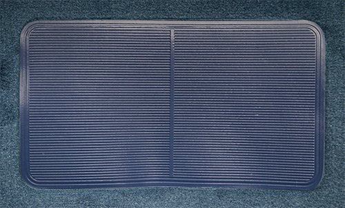 Replacement Auto Carpet Floor Liner - Molded Cutpile - fits 1974-1979 Ford Ranchero Automatic (Silver)