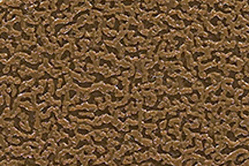 Molded Color Vinyl Passenger Area Carpet Flooring - fits 1999-2019 Ford E-350 Super Duty Van - fits Gas or Diesel (Beige)