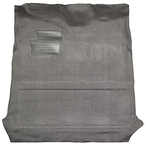 Replacement Auto Carpet Floor Liner - Molded Loop - fits 1953-1956 Ford F-100 Regular Cab 2WD Automatic 3 Speed Column Shift Molded (Black)