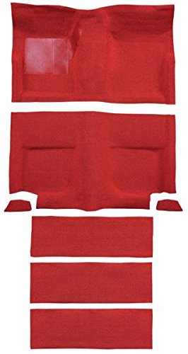 ACC Automotive Carpet Compatible with 1965 to 1968 Ford Mustang, Fastback Kit, with Folddowns