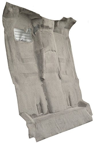 Auto Carpet Floor Liner - Passenger Area - Molded Cutpile - fits 1995-1999 Chevrolet Tahoe 2 Door with Heat Vents (Antelope/Light Neutral)