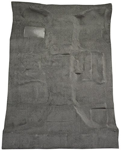 Replacement Auto Carpet Floor Liner - Molded Cutpile - fits 2007-2014 Chevrolet Silverado 2500 HD Extended Cab Automatic Manual 2wd and 4wd (Gray)