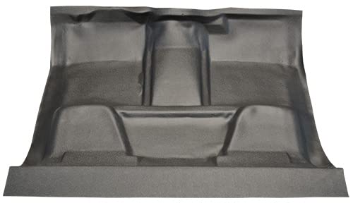 Molded Vinyl Replacement Auto Carpet Floor Liner - - fits 1975-1980 Chevrolet C10 Regular Cab 2WD Automatic 3 Speed Column Shift (Black)
