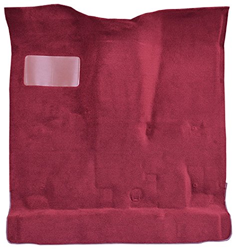 Replacement Auto Carpet Floor Liner - Molded Cutpile - fits 1983-1995 Ford Ranger Regular Cab 2wd and 4wd (Oxblood)