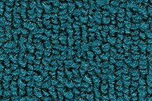 Molded Nylon Replacement Auto Carpet Floor Liner - - fits 1965-1968 Ford Mustang Coupe (Aqua)