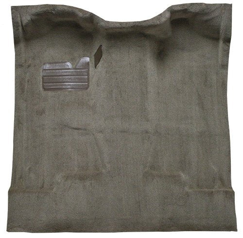 Replacement Auto Carpet Floor Liner - Molded Cutpile - fits 1988-1999 GMC C1500 Regular Cab (Black)