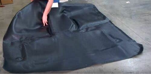 ACC Vinyl Flooring Compatible with 1955-1957 Chevrolet Bel Air 2DR/4DR Sedan/Wagon 1 Piece Molded