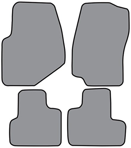 Carpet Floor Mats - Complete Die Cut Cutpile - fits 2002-2009 GMC Envoy (Black)