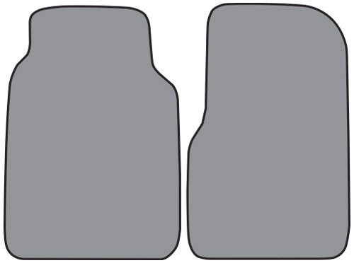 Carpet Floor Mats - Complete Die Cut Cutpile - fits 1975-1983 Ford F-100 Regular Cab (Black)