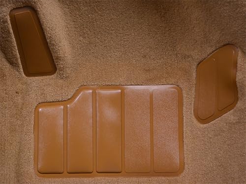 Replacement Auto Carpet Floor Liner - Molded Cutpile - fits 1985-1992 Pontiac Firebird with Console Complete (Black)
