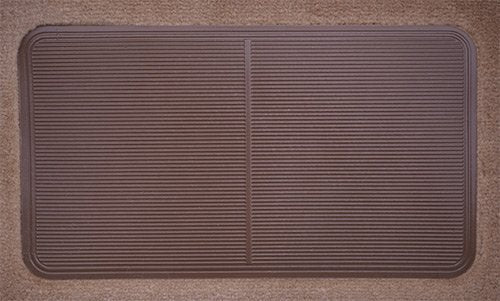 Replacement Auto Carpet Floor Liner - Molded Cutpile - fits 1994-2004 Ford Mustang Coupe Convertible (Light Titanium)